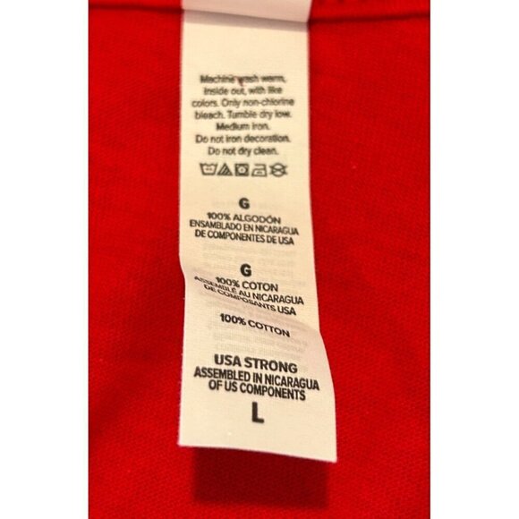 Canvas Bella + Canvas Men's Kansas City Chiefs Breezy Lil Mooney Landlord Red Lg - Picture 4 of 5